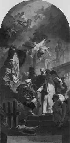 St. John of Matha and St. Felix of Valois Ransoming Christian Slaves by Franz Xavier Karl Palko
