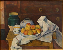 Still Life with Commode by Paul Cézanne