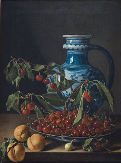 Still Life with Fruit and Jug by Luis Egidio Meléndez