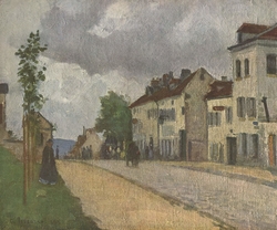 Street in Pontoise (Rue de Gisors)