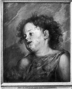 Studienkopf eines Kindes by Anthony van Dyck