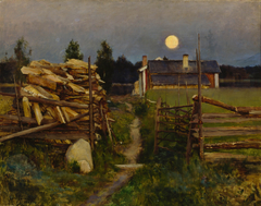 Summer Night Moon by Eero Järnefelt