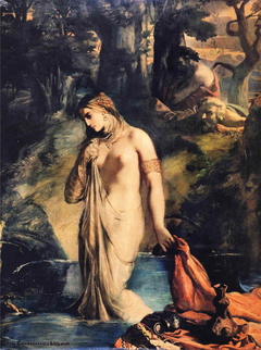 Susanna bathing.