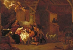 The Adoration of the Sheperds by François Verwilt