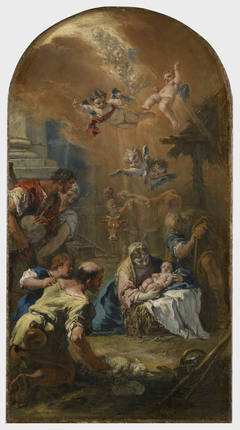 The Adoration of the Shepherds by Sebastiano Ricci