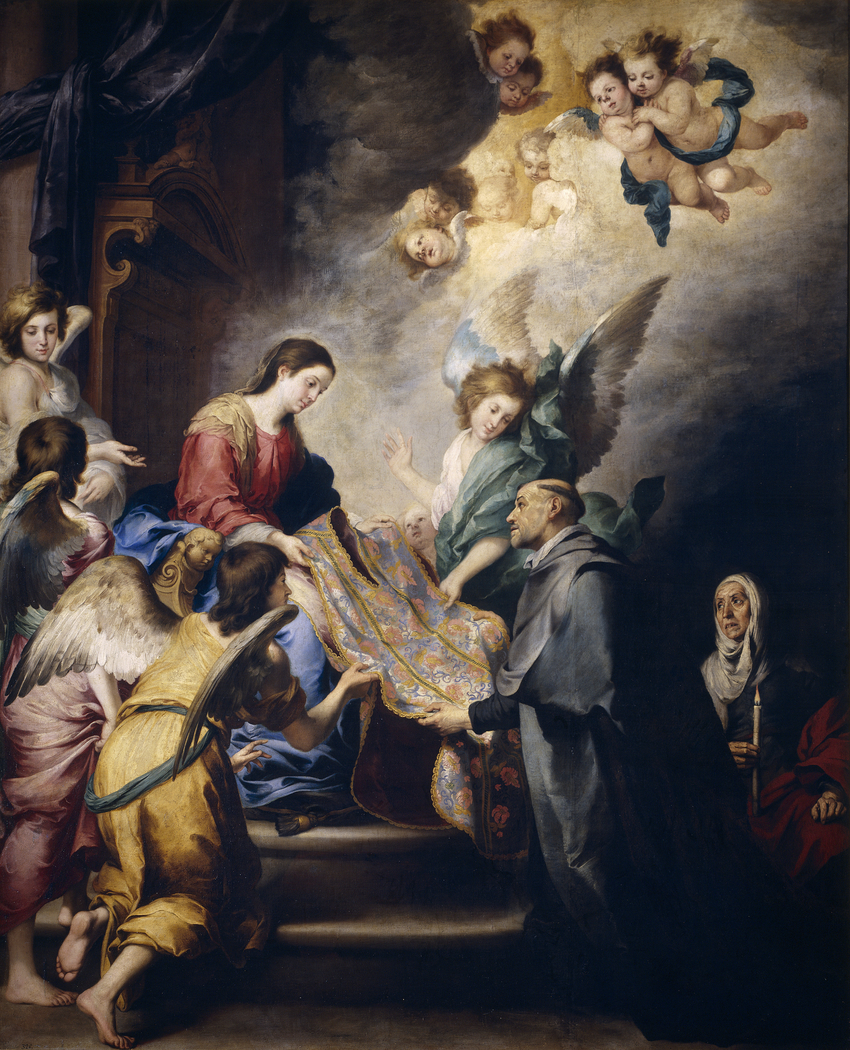 The Apparition of the Virgin to Saint Ildefonso