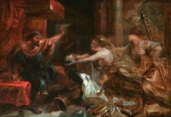 The banquet of Tereus (Ovid, Metamorphoses, VI, 647-674), after 1636