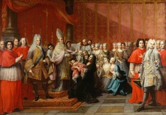 The Baptism of Prince Charles Edward Stuart by Antonio David