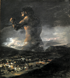 The Colossus by Francisco de Goya