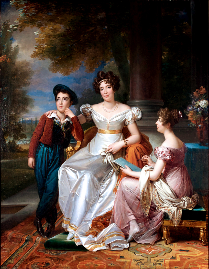 The comtesse du Cayla and her two children
