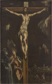 Crucifixion with the Virgin Mary and Saint John the Evangelist