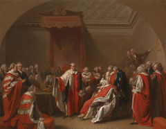 The Death of Chatham by Benjamin West