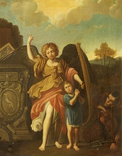 The Guardian Angel (after Domenichino) by Anonymous