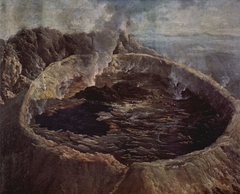The Inner Crater of Mauna Loa, Hawaii by William Hodges