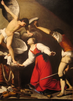 The Martyrdom of St. Cecilia by Carlo Saraceni