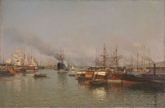 The Mexico Dock in Antwerpen by Johannes Grimelund