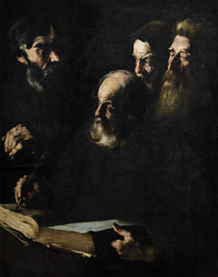 The philosophers by Augustin Théodule Ribot