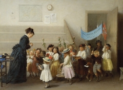 The Schoolmistress's Birthday by John Morgan