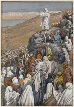 The Sermon of the Beatitudes by James Tissot