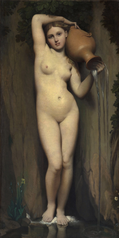 The Spring by Jean-Auguste-Dominique Ingres