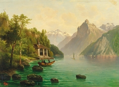 The Tellskapelle on Lake Lucerne by Anton Pick
