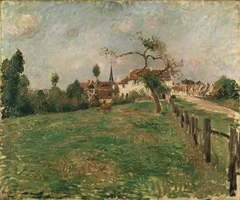 The Village of Éragny by Camille Pissarro