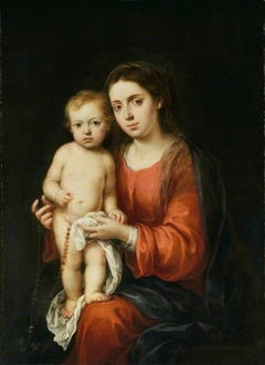 The Virgin and Child with a Rosary by Bartolomé Esteban Murillo