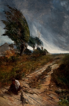 The Windstorm by Antônio Parreiras