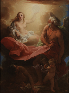 Time Revealing Truth by Pompeo Batoni