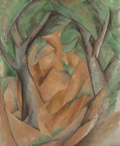 Trees at L'Estaque by Georges Braque