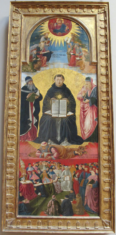 Triumph of St. Thomas Aquinas by Benozzo Gozzoli