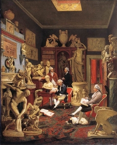 Charles Townley and his Friends in the Towneley Gallery, 33 Park Street, Westminster