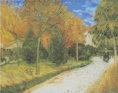 Path in the Park at Arles by Vincent van Gogh