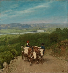 Uphill by Hans Thoma