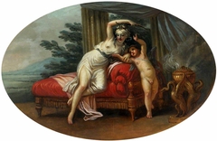 Venus and Cupid by Antonio Zucchi