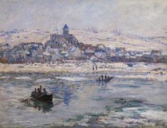 Vétheuil in Winter by Claude Monet