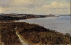 View of a Lake and Ridges by Eero Järnefelt