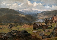 View of Hjelle in Valdres