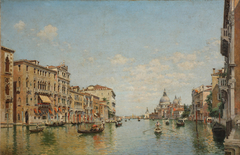 View of the Grand Canal of Venice