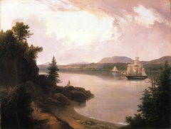 View on the Saint Croix River near Robbinston by Thomas Doughty