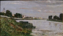 Vue de Triel-sur-Seine by Paul Guigou