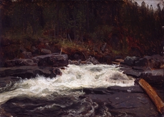 Waterfall in Telemark, Study for Inv.No. 427