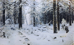 Winter by Ivan Shishkin