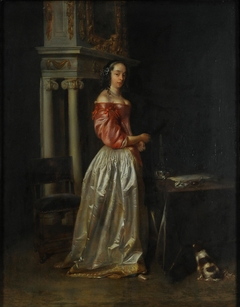 Young Lady in Interior
