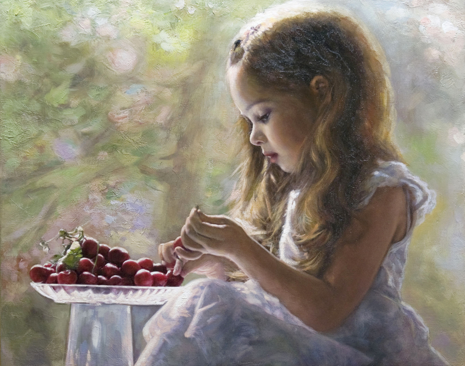 "The first cherries"