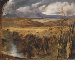 A Highland Landscape by Edwin Henry Landseer