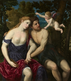 A Pair of Lovers by Paris Bordone