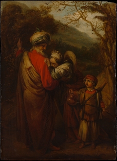 Abraham Dismissing Hagar and Ishmael by Barent Fabritius