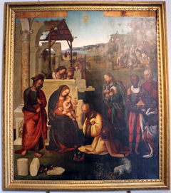 Adoration of the Magi by Amico Aspertini