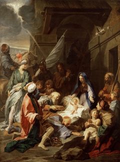 Adoration of the Magi by Jean Jouvenet